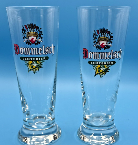 Beer glasses dommelsch - beer,
