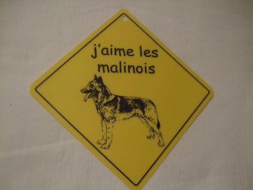 Pancarte j aime - , j'aime
