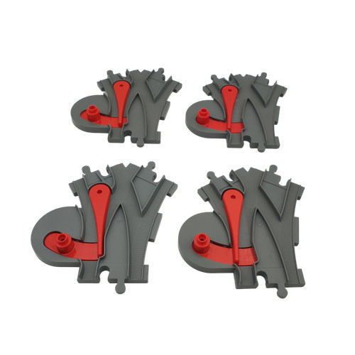 Lego train duplo gris - 4,