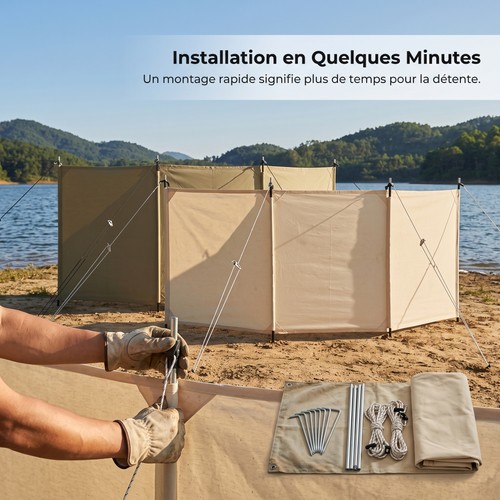 Brise vent pour camping - brise-vent,