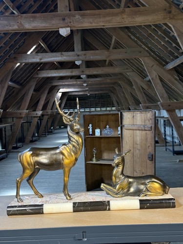 Ancienne sculpture art - art, déco