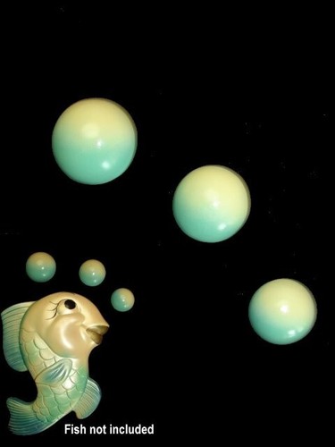 Shaded bubble wall plaques - shaded,