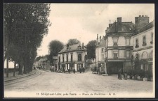 CPA St-Cyr-sur-Loire, Place de
