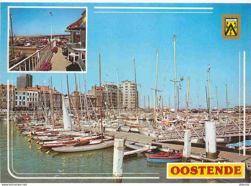 Carte postale belgique - carte,