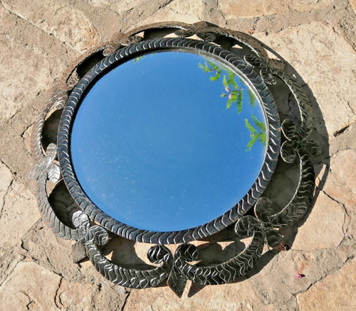 Ancien miroir art déco - ancien, art-déco