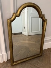 MIROIR ANCIEN FORME ARCHE BOIS