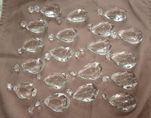 Lot pampilles en cristal - lot, de