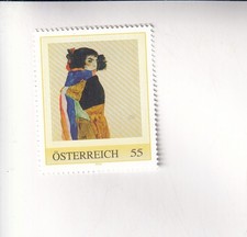 TIMBRE AUTRICHE PM LEOPOLD MUSEUM EGON SCHIELE MOA MNH