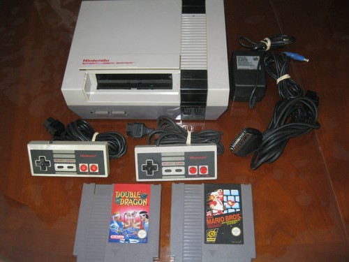 Console nes avec deux - console,