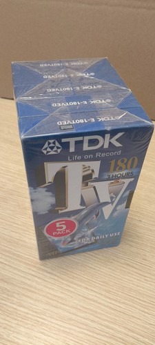 Lot vhs tdk 180 min - -, 3