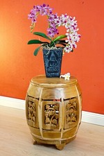 Table D'Appoint En Bois Rond