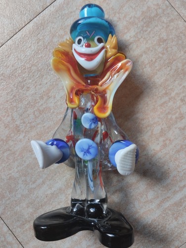 Clown murano verre - murano,