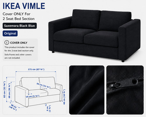 Housse ikea vimle finnala - vimle,