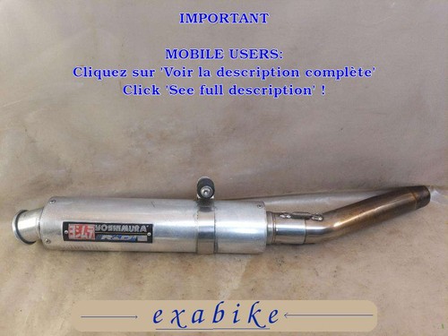 Silencieux pour kawasaki zx9r - pour,