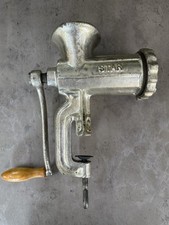 Ancien gros Hachoir A Viande N°10 Star en fonte d'aluminium - Cuisine - Vintage