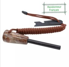 Pierre à feu allume feu