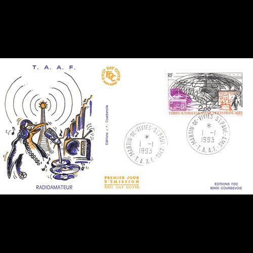 Fdc radioamateur oblit - fdc,
