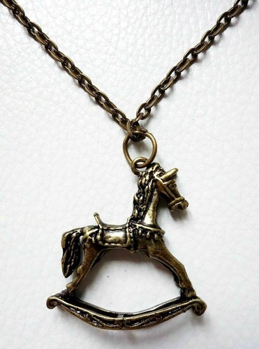 Collier cheval bascule - collier,