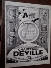 chauffage DEVILLE + GEVELOT
