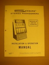 manuel de juke box:  SEEBURG