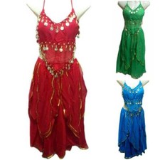 Dance Orientale Tribal Pièces Robe Costume Chemisier Jupe Carnaval de Danse
