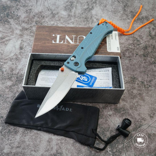 Benchmade 18060 blue folding - benchmade,