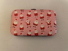 6 Piece Pedicure/Manicure Set Nail Clippers Cuticle Grooming Kit Case as shown