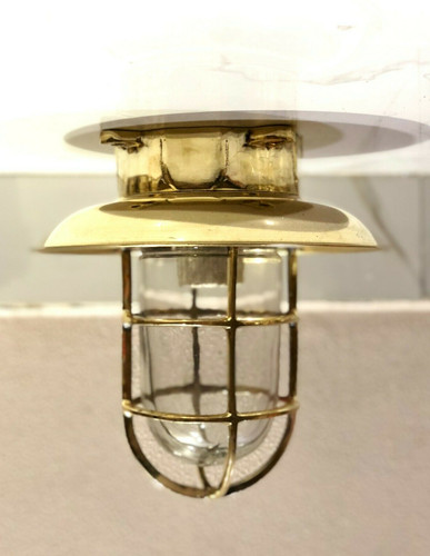 Lampe rétro laiton au - rétro,