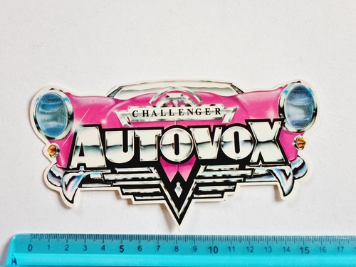 Autocollant autovox challenger - autovox,