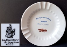 Cendrier En Porcelaine De