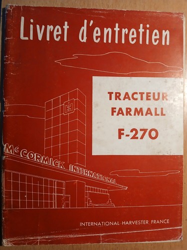 Cormick tracteur farmall - cormick,