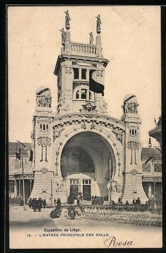 Carte postale liège - postale,