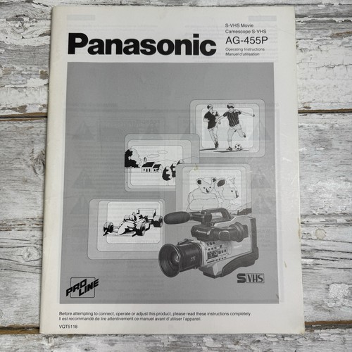 Panasonic 455p vhs movie - panasonic, s-vhs