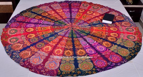 Indian rond multi mandala yoga - indian,