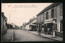 Old postcard stones, view taken Grande Rue 