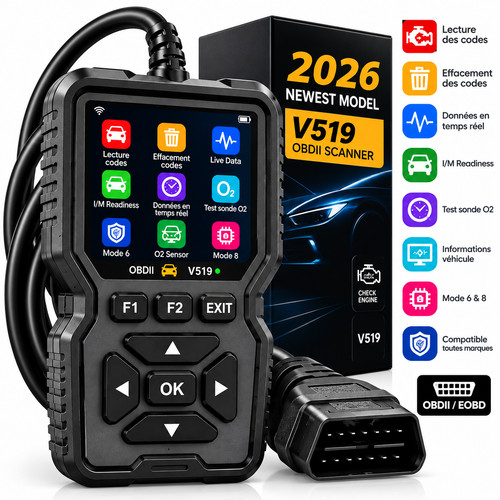 Scanner obd2 v519 pro - obd2,