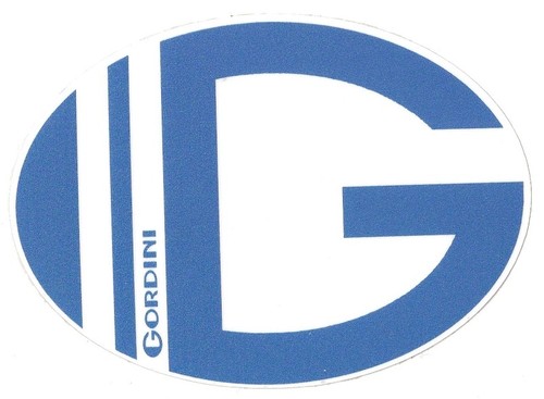 Gordini sticker vinyle - g,