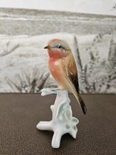  Oiseau En Porcelaine De Saxe