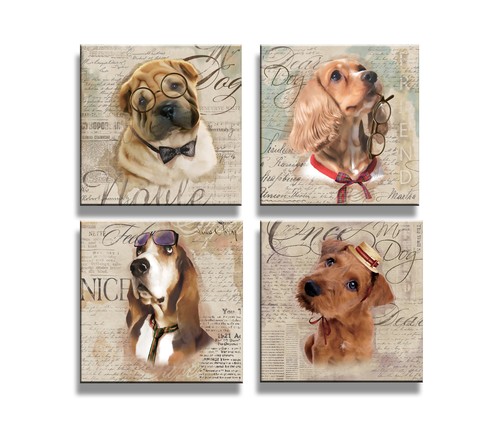 Images sur toile - cadre, x