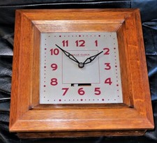 Pendule electrique murale BULLE CLOCK (no ato, lepaute,brillié)