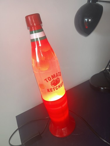Lampe lave vintage - vintage, ketchup