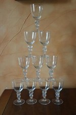 10 anciens verres a pied a vin