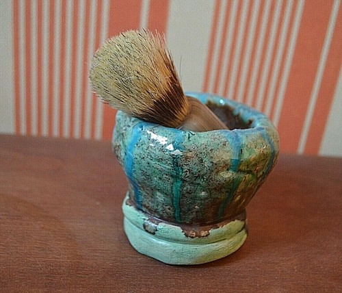 Ancien blaireau bol - ancien,