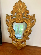 Venetian Baroque Style Mirror in Gilded Wood