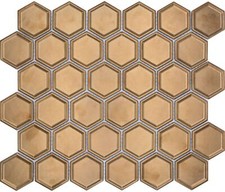 Hexagone Bronze Honeycombwand