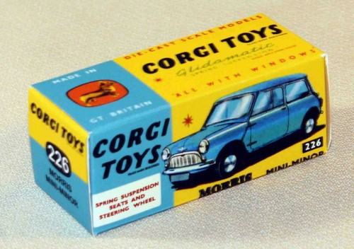 Corgi toys boite repro vide - corgi,