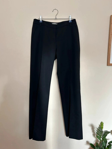 Pantalon tailleur marine avec