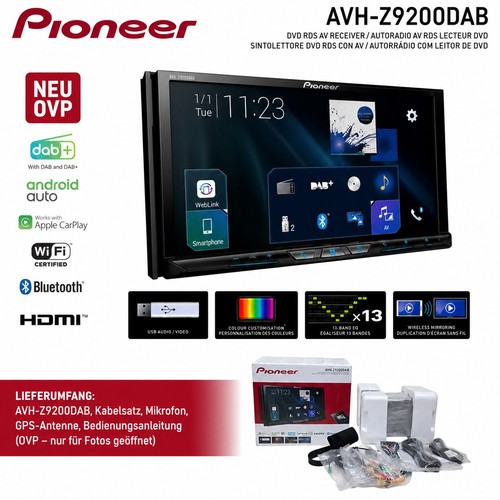 Pioneer avh z9200dab autoradio - pioneer,