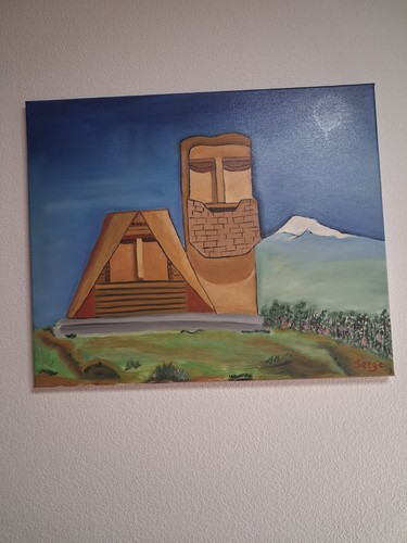 Tableau artsakh sur toile - tableau,