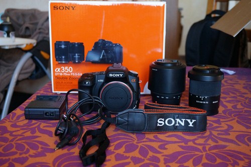 Réflex numérique sony a350 - réflex,